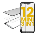 3 in 1 (Glass With OCA Pre-Installed + Frame) For iPhone 12 Mini (OCA Master)