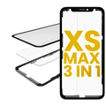 3 in 1 (Glass With OCA Pre-Installed + Frame) For iPhone XS Max (OCA Master)