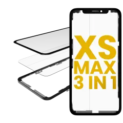 3 in 1 (Glass With OCA Pre-Installed + Frame) For iPhone XS Max (OCA Master)