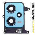 Back Camera Lens With Bracket / Bezel For Xiaomi Redmi Note 12 5G (Mystique Blue)