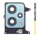 Back Camera Lens With Bracket / Bezel For Xiaomi Redmi Note 12 5G (Frosted Green)