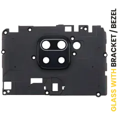 Back Camera Lens With Bracket / Bezel For Xiaomi Redmi Note 9 (All Colors)