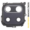 Back Camera Lens With Bracket / Bezel For Xiaomi Redmi Note 9S (All Colors)