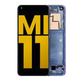 OLED Assembly With Frame For Xiaomi Mi 11 (Refurbished) (Violet)