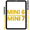 Front Glass For iPad Mini 6 (2021) / Mini 7 (2024) (Glass Separation Required) (WiFi / Cellular) (Premium) (All Colors)