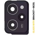 Back Camera Lens With Bracket / Bezel For Xiaomi Redmi Note 12 Pro Speed (Black) / Poco X5 Pro 5G