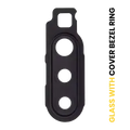 Back Camera Lens With Cover Bezel Ring For Samsung Galaxy A90 5G (A908 / 2019) (Black)