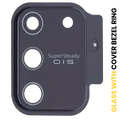 Back Camera Lens With Cover Bezel Ring For Samsung Galaxy S10 Lite (All Colors)
