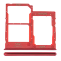 Dual Sim Card Tray For Samsung Galaxy A41 (A415 / 2020) (Prism Crush Red)