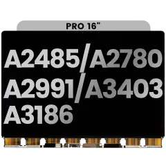 LCD Panel Only For MacBook Pro 16" A2485 (2021) Pro / Max / A2780 (2023) / A2991 (2023) / A3403 (2024) Pro / A3186 (2024) Max (24HZ - 120HZ)