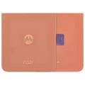 Back Cover Glass For Motorola Razr Plus / Razr 50 Ultra (XT2451 / 2024) / Razr Plus 2025 (XT2557 / 2025) (Genuine OEM) (Peach Fuzz)