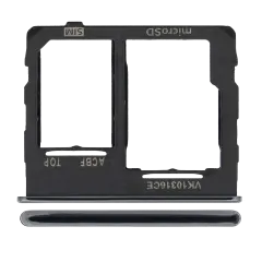 Single Sim Card Tray For Samsung Galaxy A32 5G (A326 / 2021) (Awesome Black)