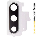 Back Camera Lens With Bracket / Bezel For Samsung Galaxy Note 10 (Aura White)