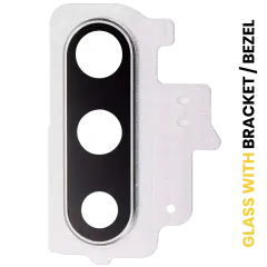 Back Camera Lens With Bracket / Bezel For Samsung Galaxy Note 10 (Aura White)