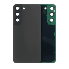 Back Cover Glass With Camera Lens For Samsung Galaxy S22 5G (Service Pack) (Graphite)