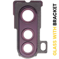 Back Camera Lens With Bracket For Motorola Edge Plus (XT2061 / 2020) (Smokey Sangria)