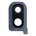 Back Camera Glass Lens and Cover Bezel For Samsung Galaxy A40 (A405 / 2019) (Black)