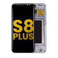 OLED Assembly With Frame For Samsung Galaxy S8 Plus (Refurbished) (Arctic Silver)