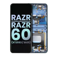 OLED Assembly With Frame For Motorola Razr / Razr 60 (XT2553 / 2025) (Genuine OEM) (Gibraltar Sea)