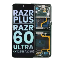 Main OLED Assembly For Motorola Razr Plus / Razr 60 Ultra (XT2551 / 2025) (Genuine OEM) (Scarab)