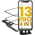 4 in 1 Short Flex (Digitizer Touch With Glass + OCA + Frame Pre-installed) For iPhone 13 Pro (OCA Master)