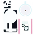 Back Glass Cooling Cotton For iPhone 14
