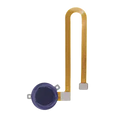 Fingerprint Reader With Flex Cable For Motorola Moto G8 Power Lite (XT2055 / 2020) (Royal Blue)