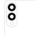 Back Camera Lens (Glass Only) With Adhesive For Samsung Galaxy S25 Edge (S937) (2 Piece Set) (All Colors)