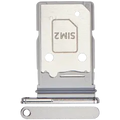 Dual Sim Card Tray For Samsung Galaxy Z Fold 7 (F966) (Premium) (Silver Shadow)