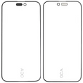 Frame Only For iPhone 15 Pro Max (10 Pack) (OCA Master)