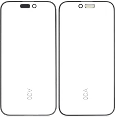 Frame Only For iPhone 15 Pro (OCA Master) (5 Pack)