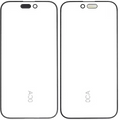 Frame only For iPhone 15 (OCA Master) (10 Pack)