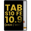 LCD Assembly Without Frame For Samsung Galaxy Tab S10 FE 10.9" (X520) (2025) (Refurbished) (Black)