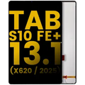 LCD Assembly Without Frame For Samsung Galaxy Tab S10 FE Plus 13.1" (X620 / 2025) (Refurbished) (Black)