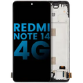 LCD Assembly With Frame For Xiaomi Redmi Note 14 4G (International Version) (Aftermarket: Incell) (All Colors)