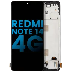 LCD Assembly With Frame For Xiaomi Redmi Note 14 4G (International Version) (Aftermarket: Incell) (All Colors)