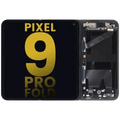 Inner OLED Assembly With Frame For Google Pixel 9 Pro Fold (Refurbished) (Obsidian)