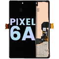 OLED Assembly With Frame (With Fingerprint Sensor) For Google Pixel 6A (Genuine OEM) (All Colors)