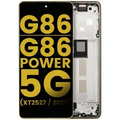 OLED Assembly With Frame For Motorola Moto G86 / G86 Power 5G (XT2527 / 2025) (Refurbished) (Golden Cypress)