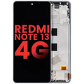 OLED Assembly With Frame For Xiaomi Redmi Note 13 4G (Aftermarket Plus) (Ice Blue)