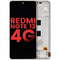 OLED Assembly With Frame For Xiaomi Redmi Note 13 4G (Aftermarket Plus) (Ocean Sunset)
