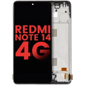 OLED Assembly With Frame For Xiaomi Redmi Note 14 4G (International Version) (Aftermarket Plus) (All Colors)