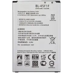 Replacement Battery For LG K9 M(BL-45F1F)