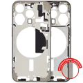 Mid-Frame Housing W/ Small Parts For iPhone 15 Pro (EU / Global Version) (Used OEM Pull: Grade B) (Natural Titanium)