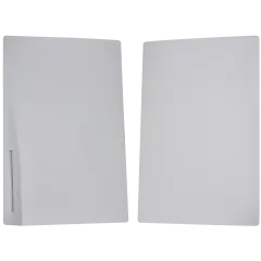 Faceplate Cover (Top & Bottom) For Sony PlayStation 5 Disc Edition (White)