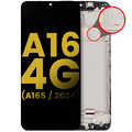 OLED Assembly With Frame For Samsung Galaxy A16 4G (A165 / 2024) (Refurbished) (All Colors)