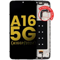 OLED Assembly With Frame For Samsung Galaxy A16 5G (A166P / 2024) (International Dual SIM) (Refurbished) (All Colors)