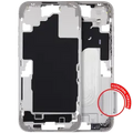 Mid-Frame Housing With Power And Volume Button For iPhone 16 Plus (EU / Global Version) (Aftermarket Plus) (White)
