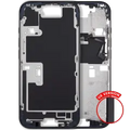 Mid-Frame Housing With Power And Volume Button For iPhone 16 Pro (US Version) (Aftermarket Plus) (Black Titanium)