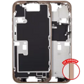 Mid-Frame Housing With Power And Volume Button For iPhone 16 Pro (US Version) (Aftermarket Plus) (Desert Titanium)